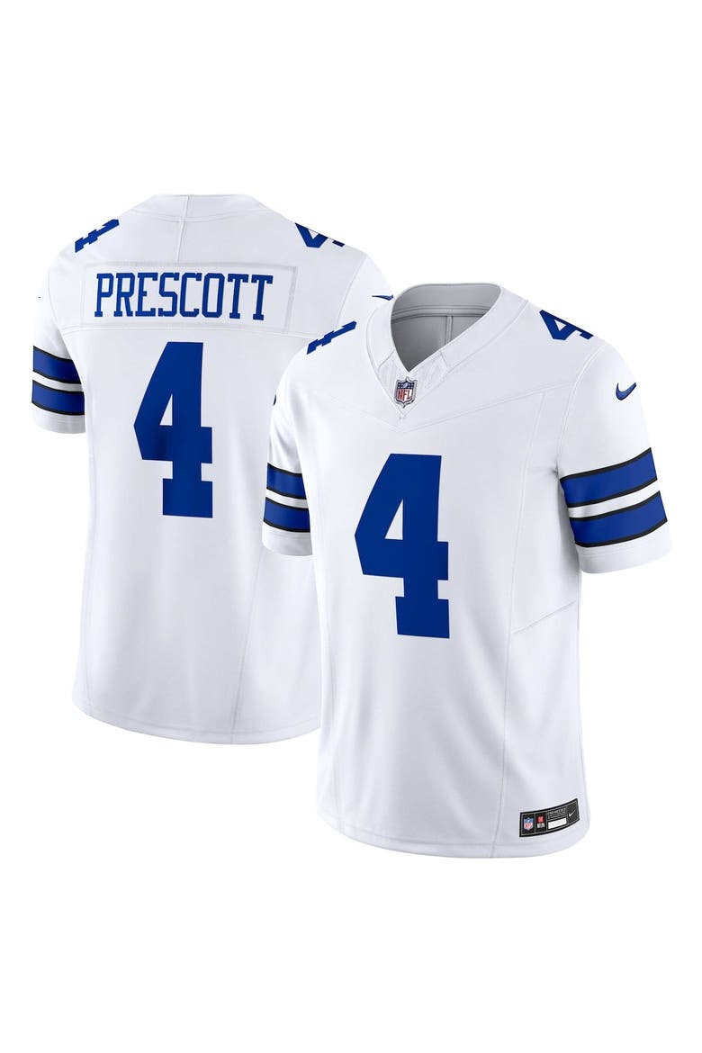 Men's Nike Dak Prescott White Dallas Cowboys Vapor F.U.S.E. Limited Jersey, Main, color, White