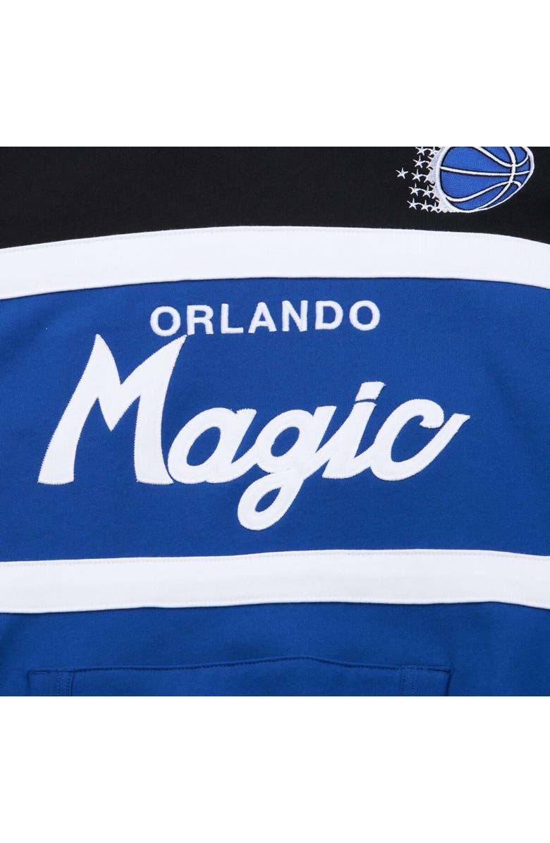 Mitchell & Ness Men's Mitchell & Ness Blue/Black Orlando Magic Head Coach Pullover Hoodie, Alternate, color, Blue