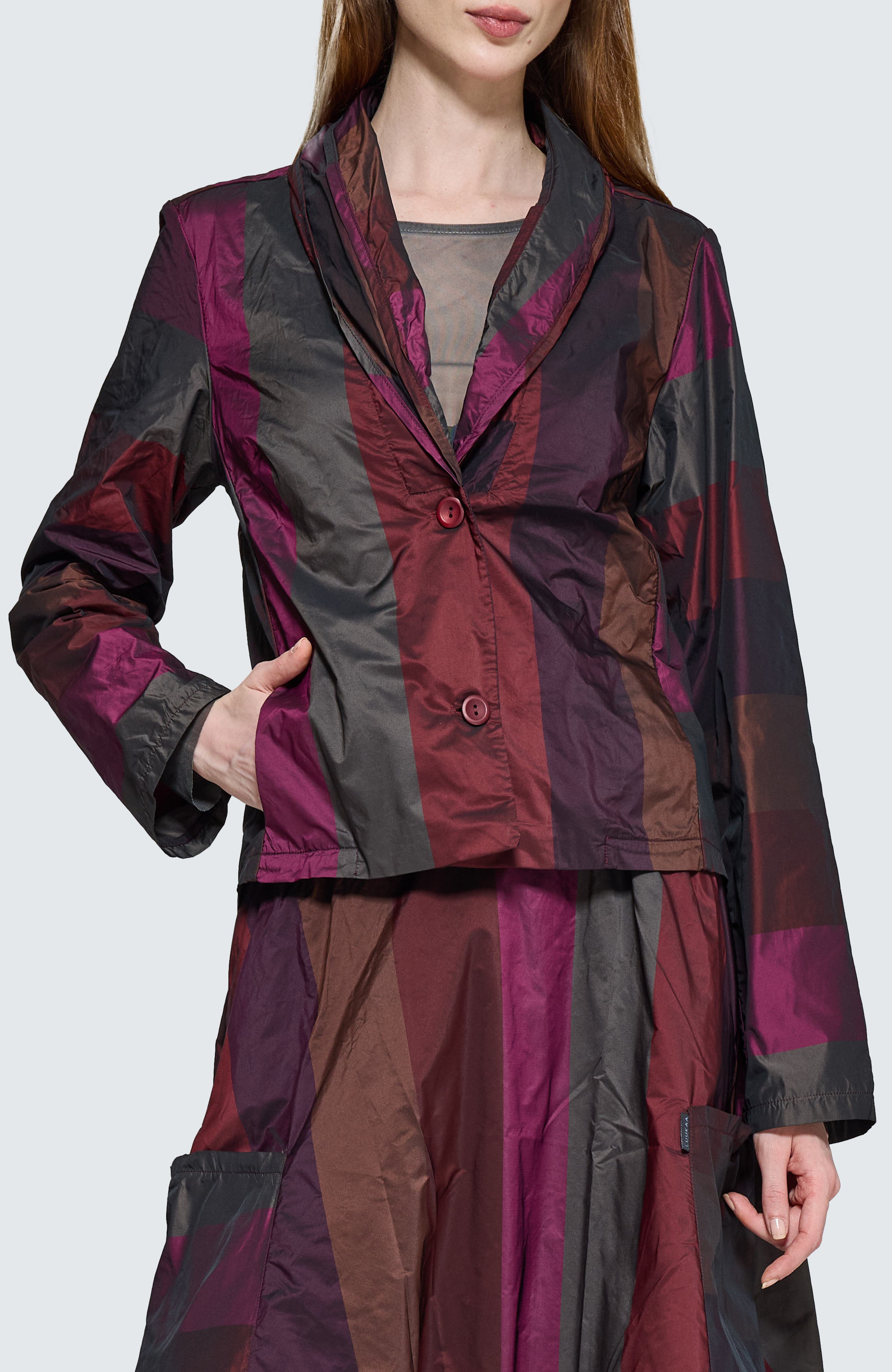 Litia Striped Jacket - image 3