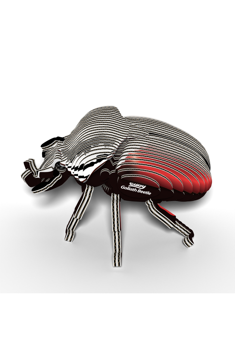 Goliath Beetle 3D Puzzle, Alternate, color, No Color