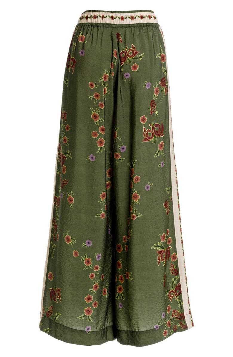 Agua Bendita Janis Aura Cover-Up Pants, Alternate, color, Green Multi