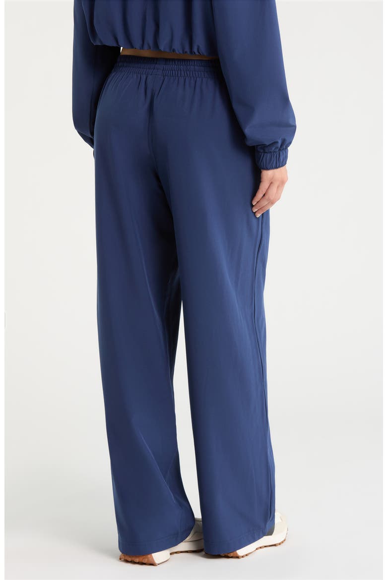 The Essential Drawstring Wide Leg Pants, Alternate, color, MIDNIGHT