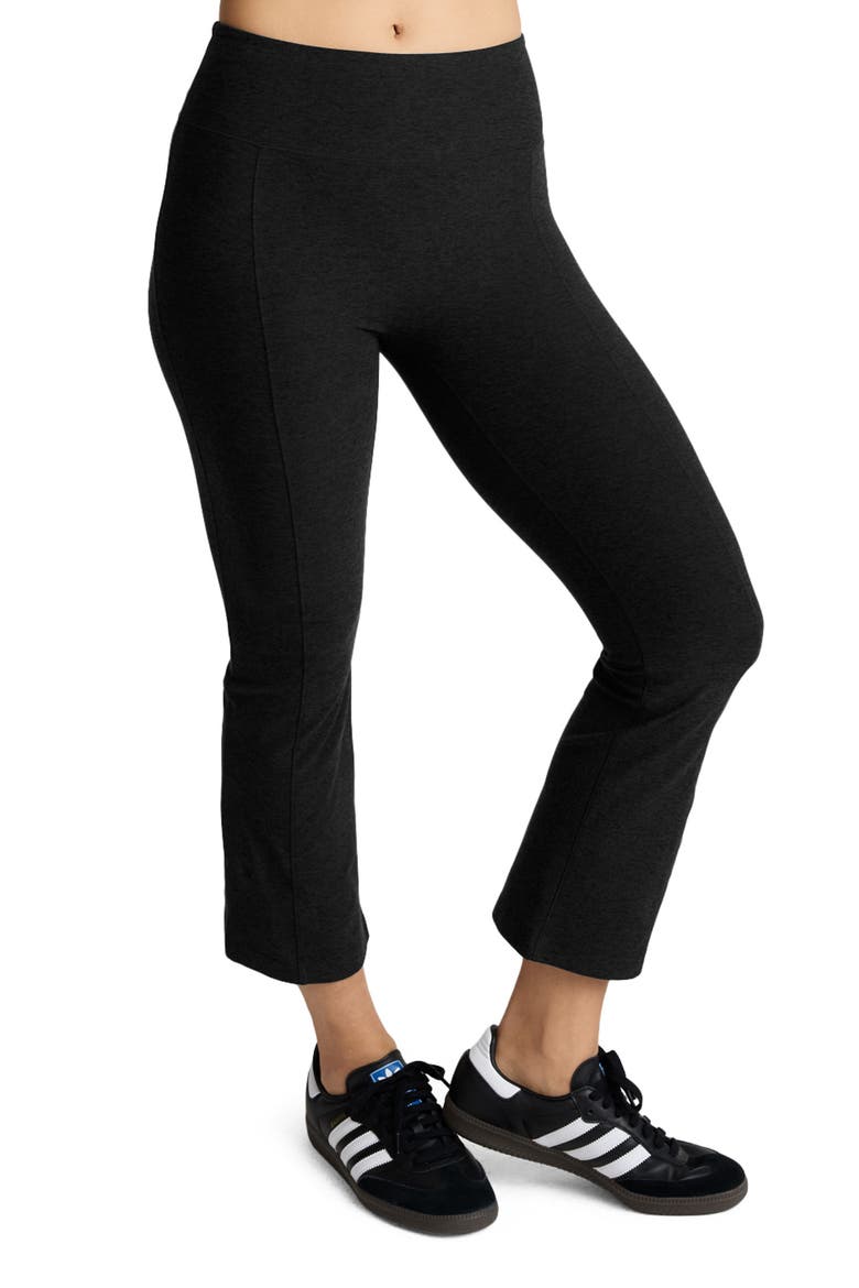 Spacedye Pintuck Kick Flare Pants, Main, color, DARKEST NIGHT