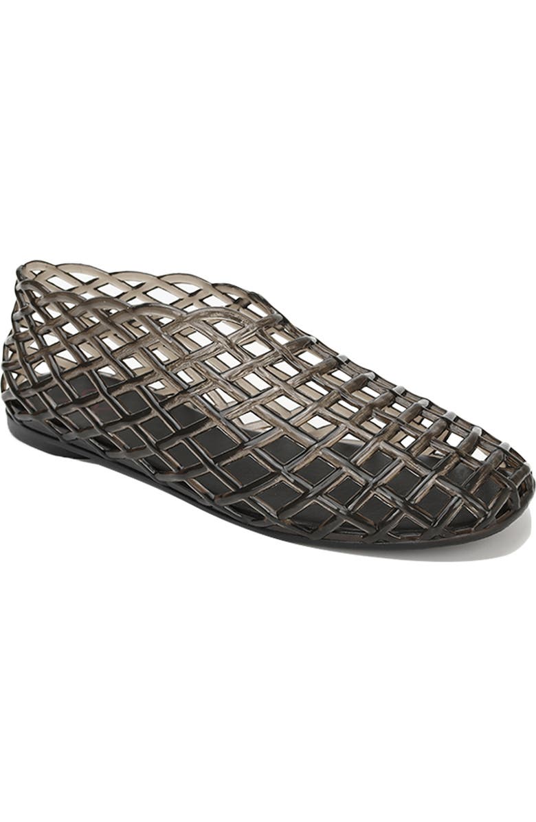 YOKI Kids' Jelly Slip-On Flat, Main, color, Black