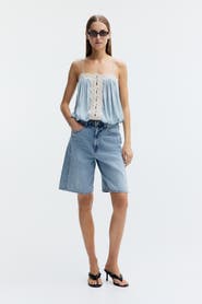 H&M Denim Bermuda Shorts