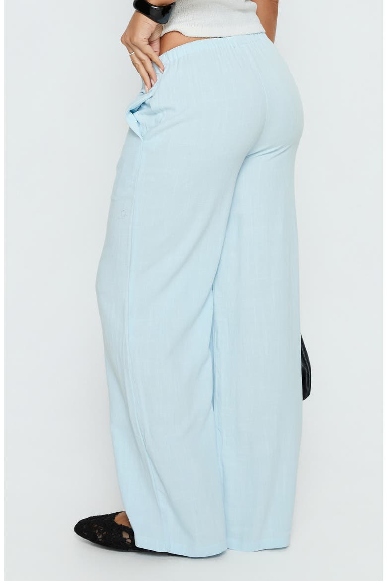 Parklea Drawstring Wide Leg Pants, Alternate, color, ICY BLUE