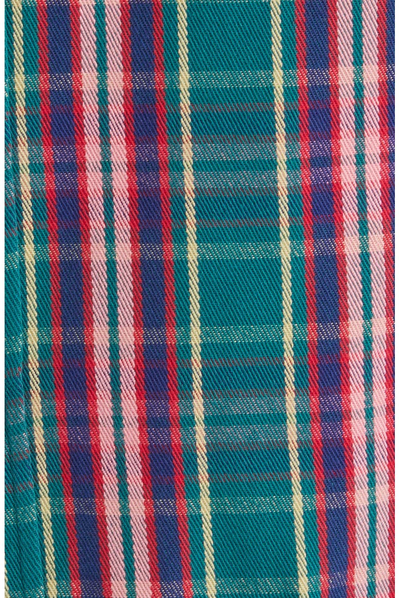 New World Plaid Graphic Button-Up Shirt, Alternate, color, STORM