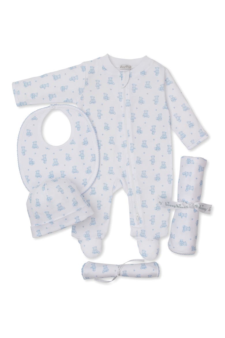 5-Piece Pima Cotton Set, Main, color, LIGHT BLUE