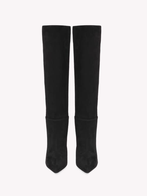 Shop Gianvito Rossi Piper Boot 85 In Black