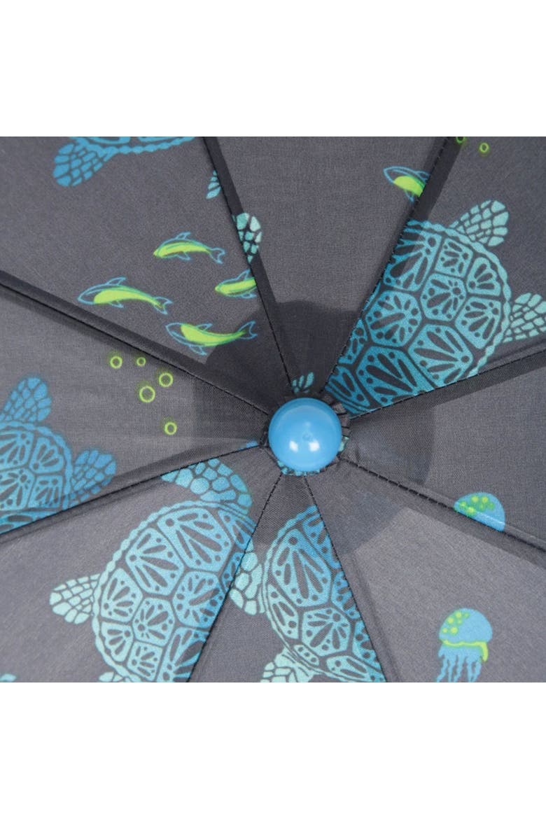 Childrens/Kids Printed Stick Umbrella, Alternate, color, Dark Blue