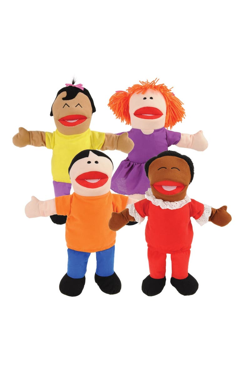 Kaplan Early Learning Company Kaplan Kids Puppets - Set of 7, Alternate, color, Multicolored