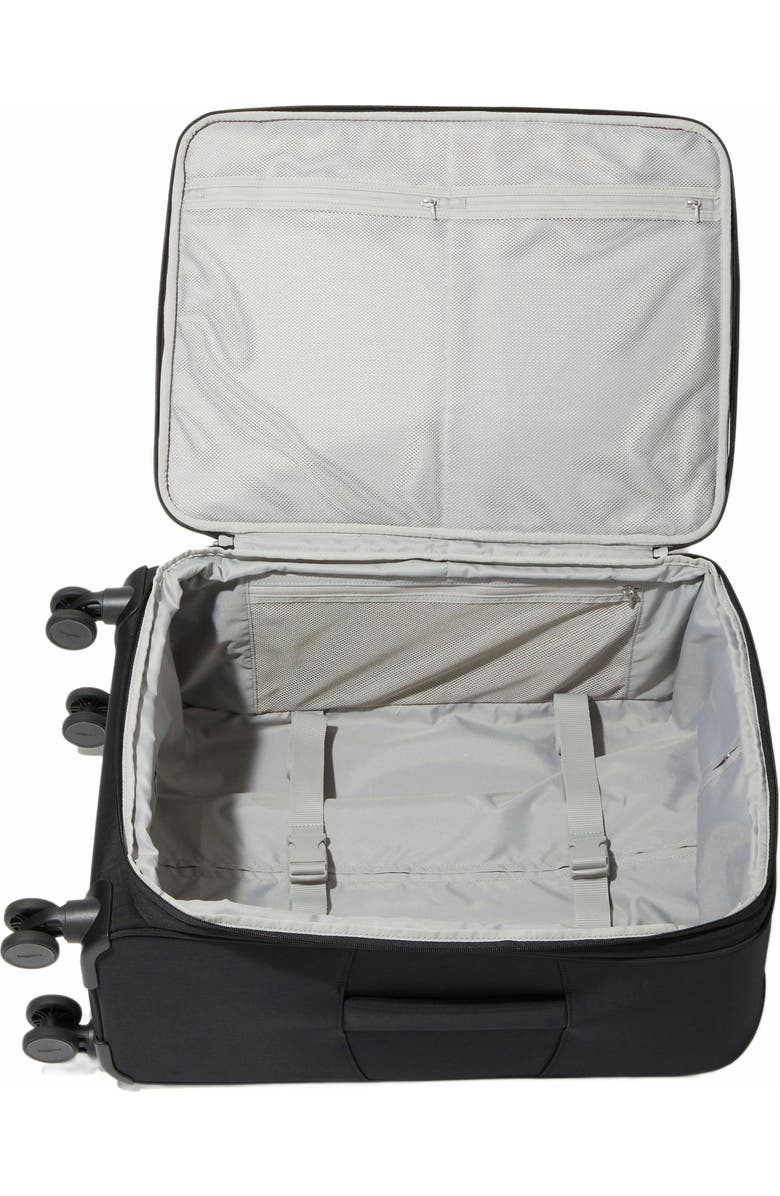BAGGALLINI 26 in. Large Checked Luggage with Expansion, Alternate, color, Black