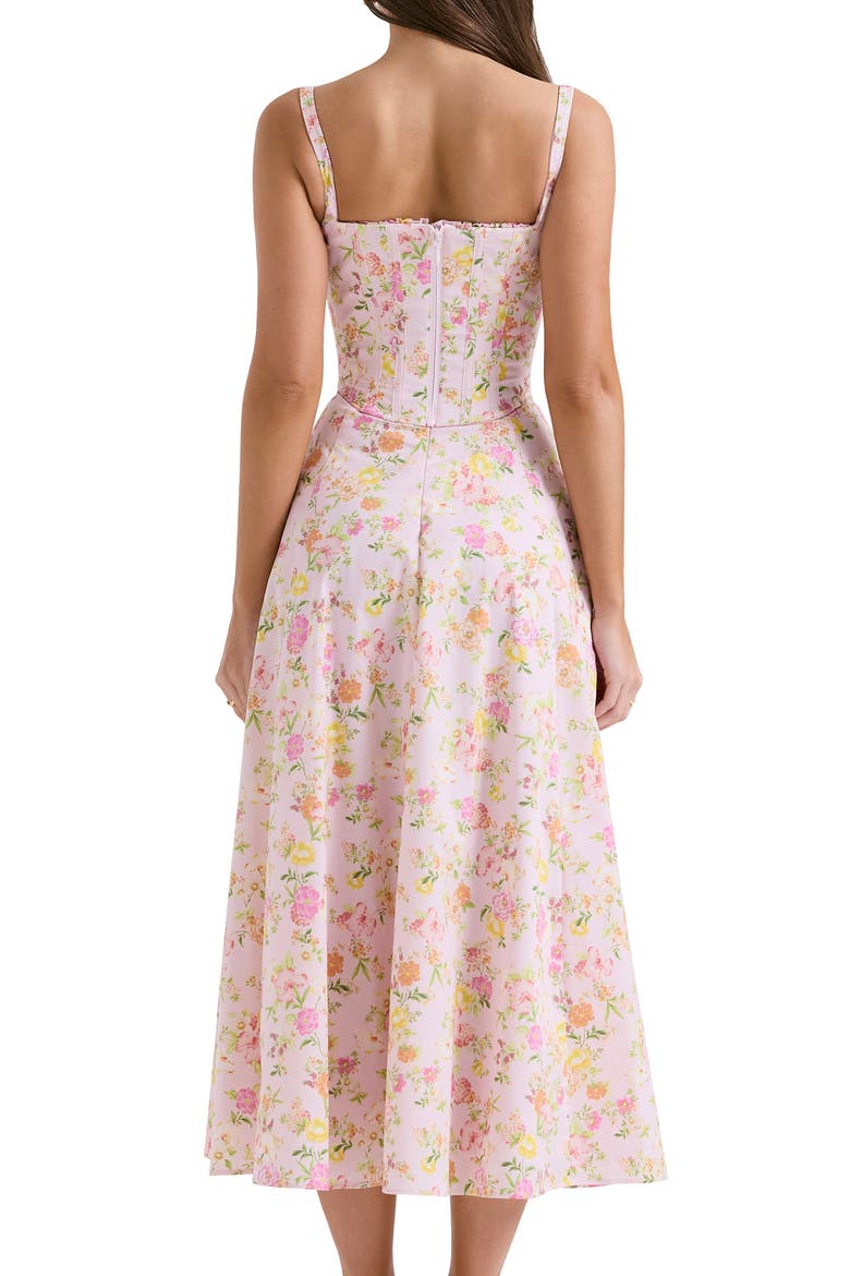 Clarabelle Floral Print Sleeveless Maxi Dress, Alternate, color, PINK FLORAL PRINT