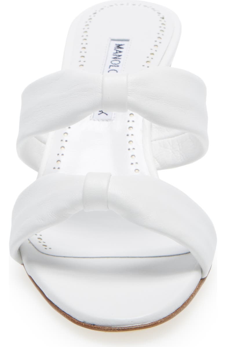 Manolo Blahnik Pallera Slip-On Sandal, Alternate, color,