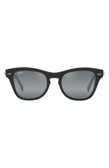 Ray Ban Ray-ban 53mm Square Sunglasses In Black