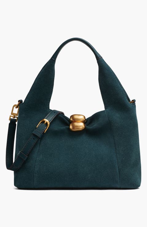 Organza Suede Crossbody