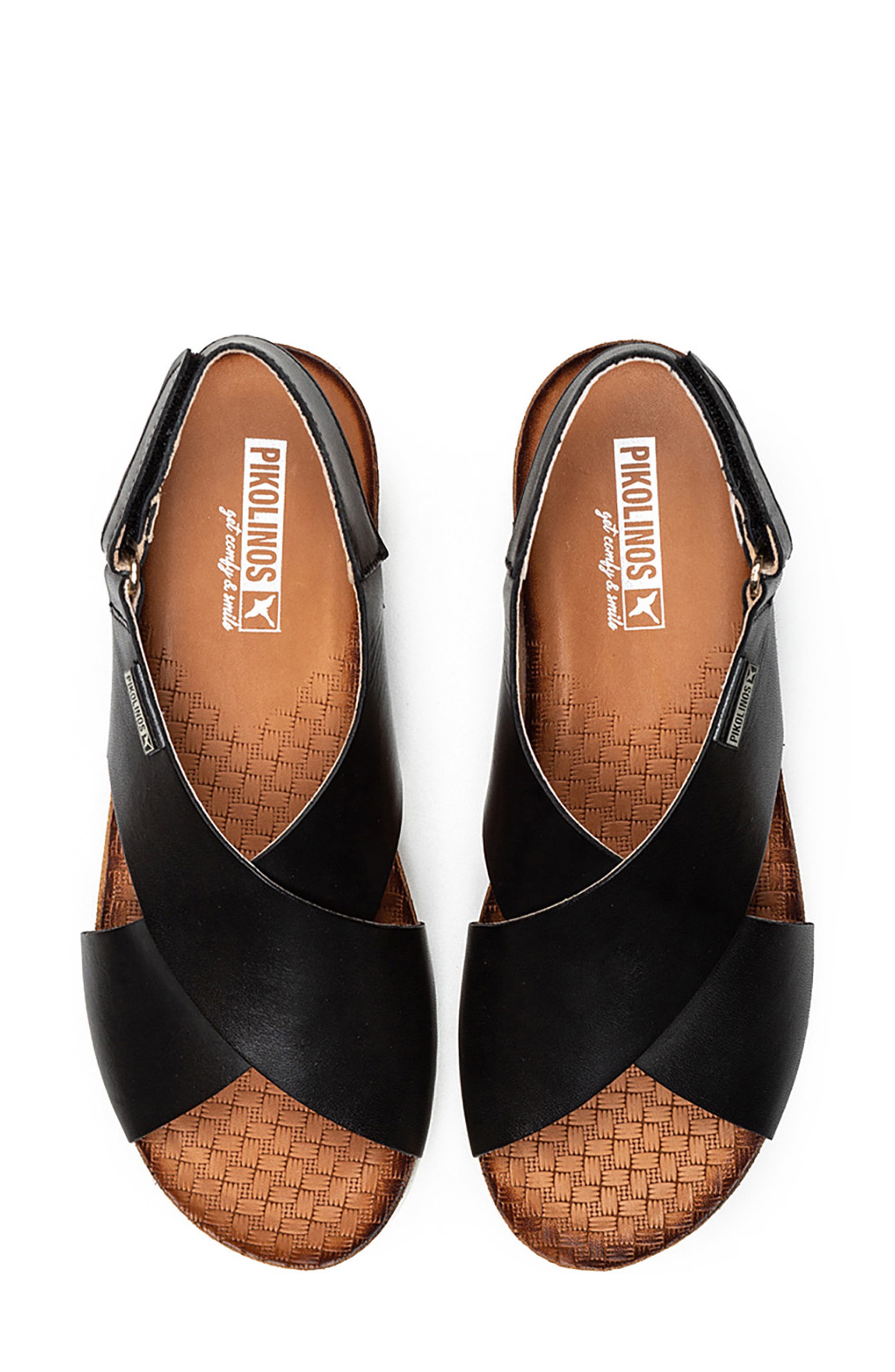 PIKOLINOS Mahon Platform Sandal, Alternate, color, Black