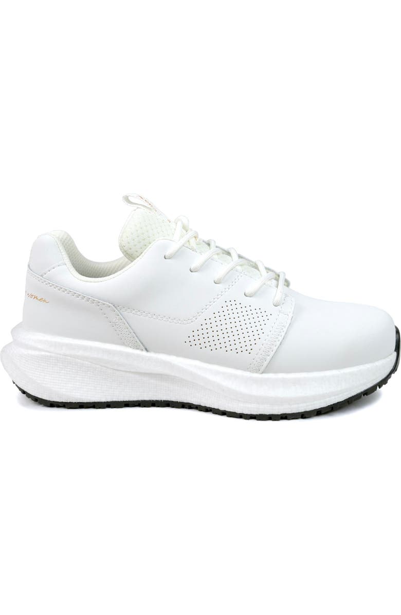 Xena Workwear Astra Static Dissipative Composite Toe Athletic Safety Shoe, Main, color, White