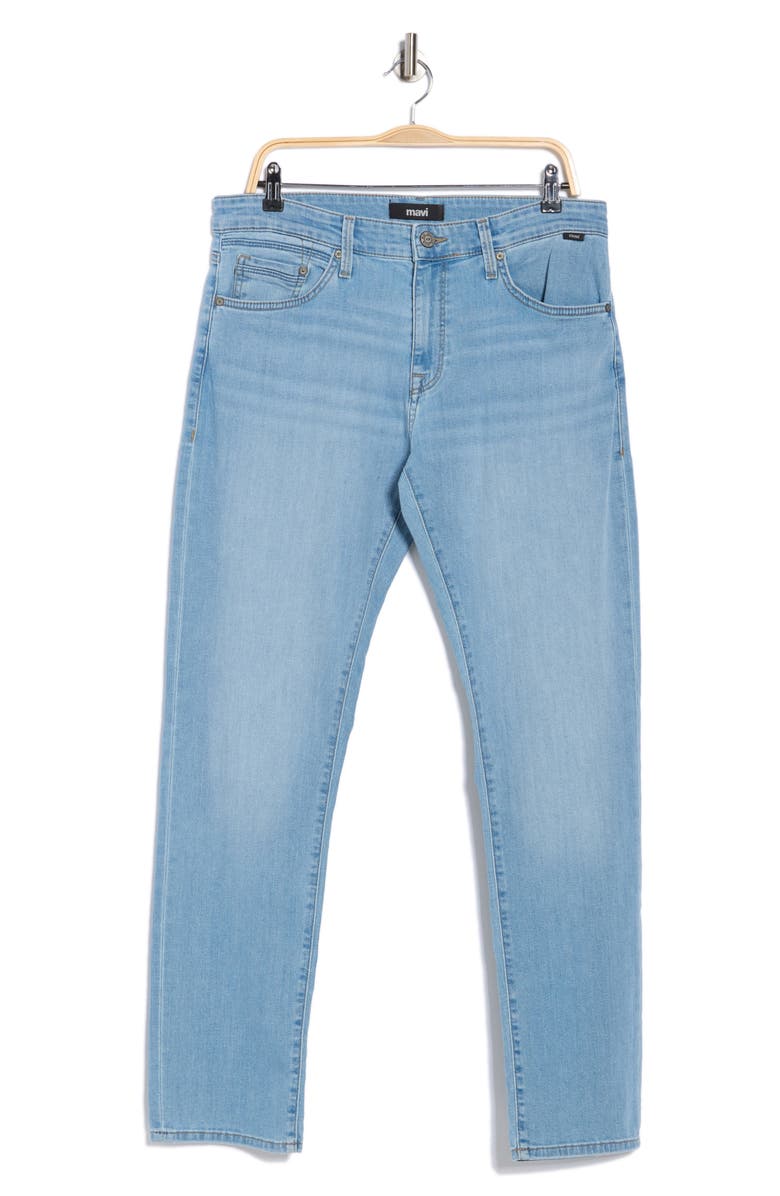 Mavi Jeans Jake Slim Leg Jeans, Alternate, color, Light Indigo Houston