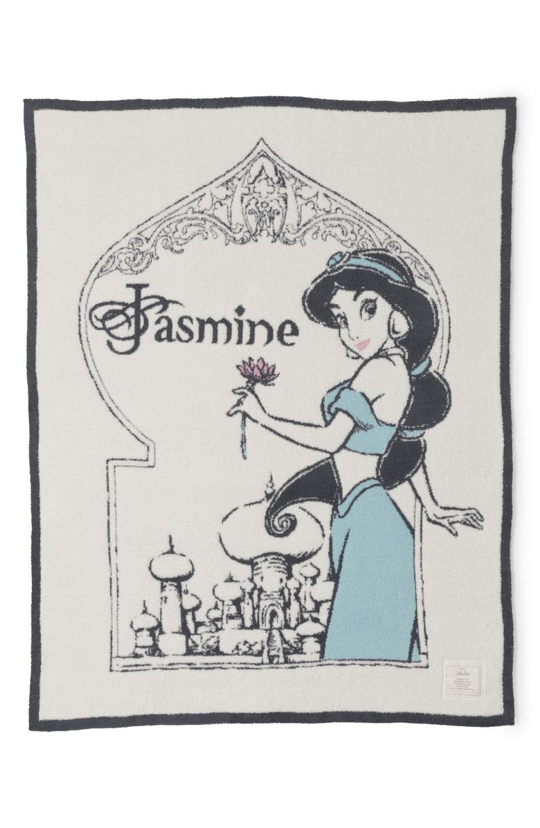 Barefoot Dreams<sup>®</sup> x Disney CozyChic<sup>®</sup> Princess Jasmine Throw Blanket, Alternate, color, Pearl Multi
