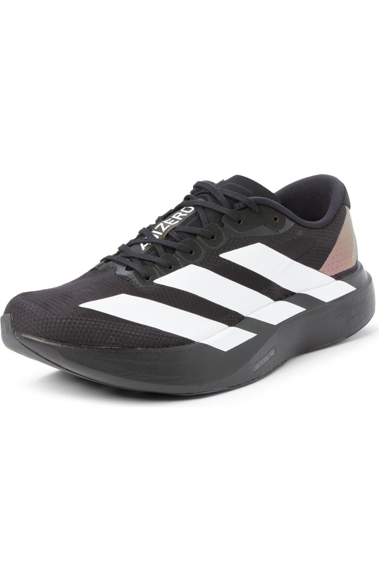 adidas Adizero Evo SL Running Shoe, Main, color, Core Black/ White/ Carbon