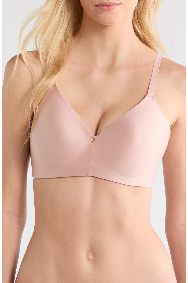 C Jolie Wireless T-Shirt Bra, Main, color, ROSE AUTHENTIQUE