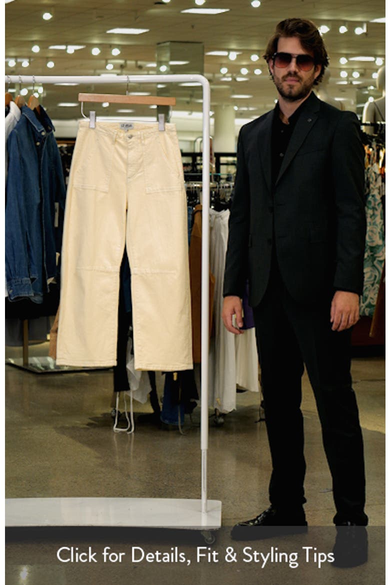 Petite Utility Soft Barrel Jeans video