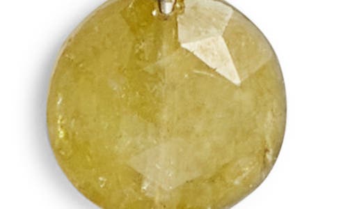 Nashelle Gwyneth Semiprecious Toggle Necklace In Silver