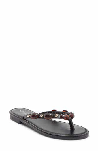 TOP MODA Aria Studded Flip Flop
