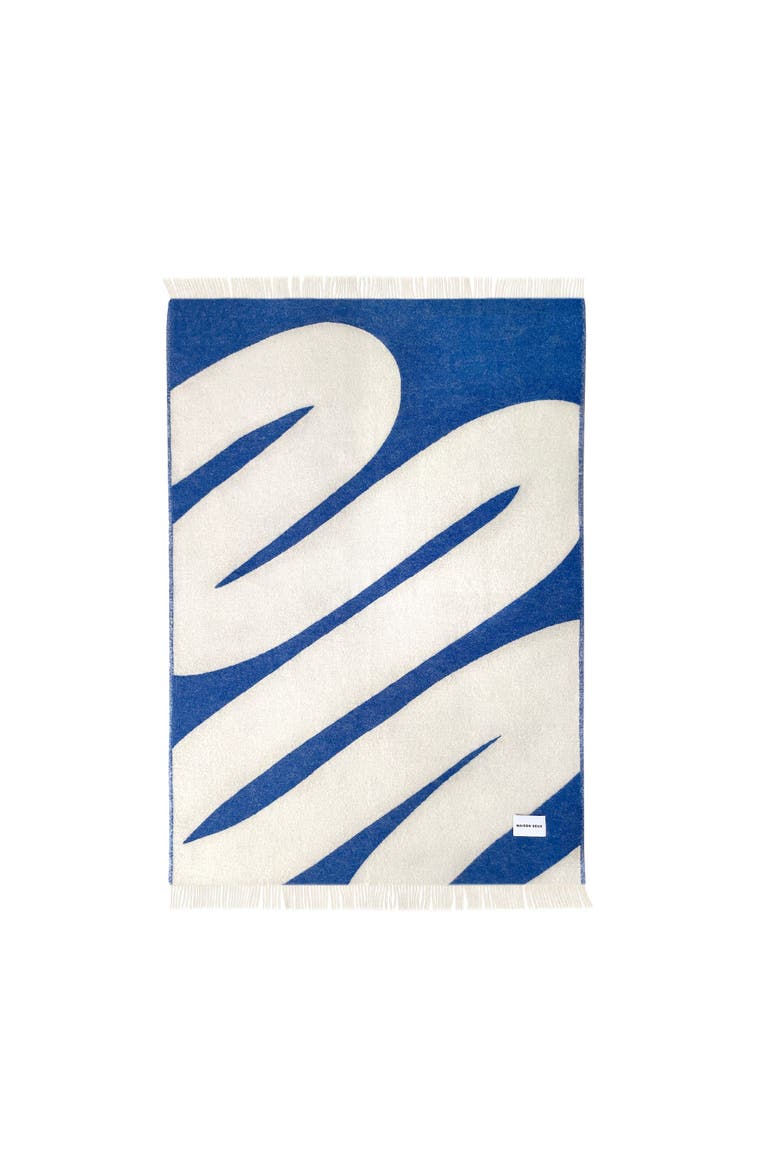 Swirl Blanket, Alternate, color, Medium Blue