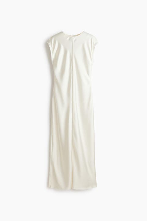 Satin Midi Dress