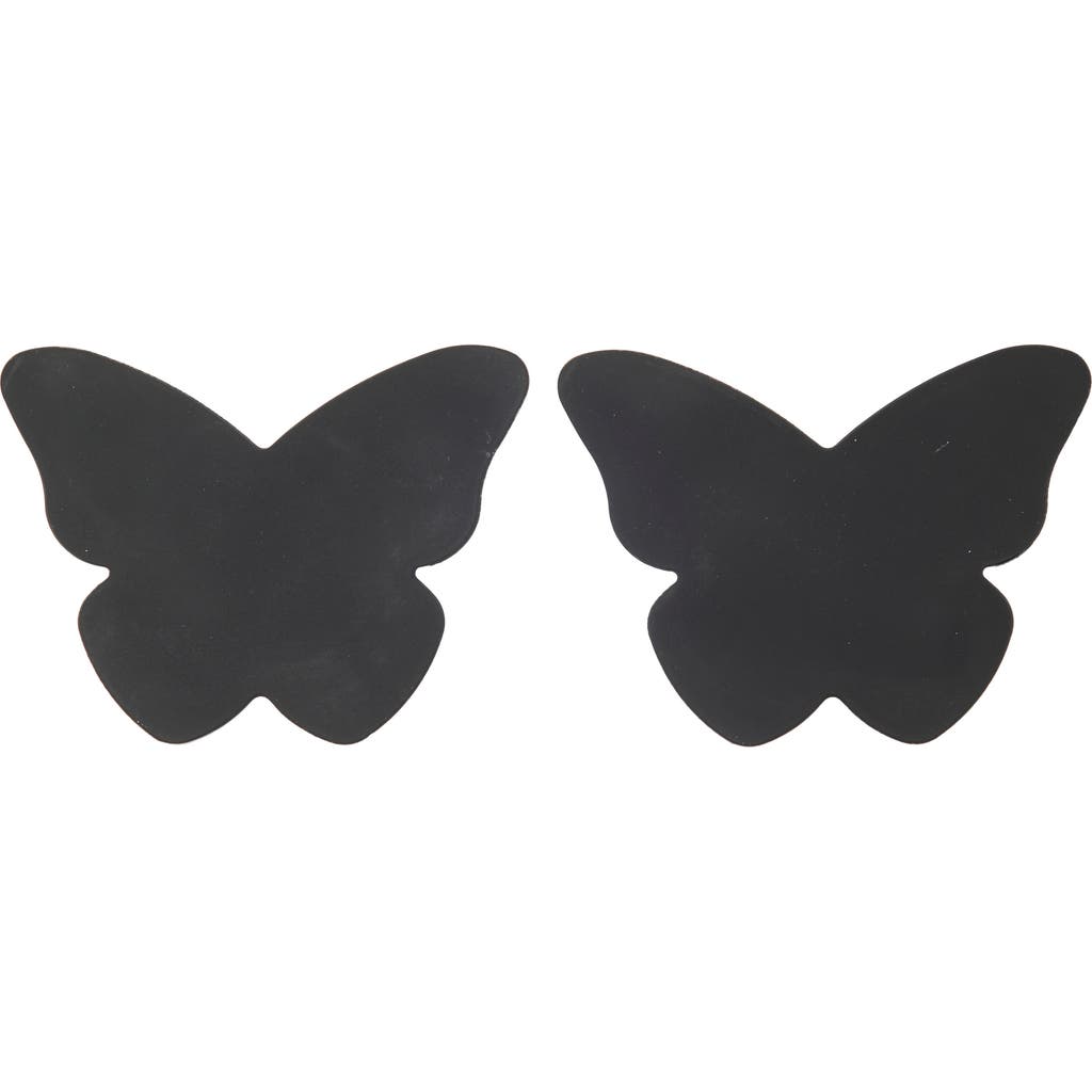 Tita Butterfly Reusable Nipple Covers In Black