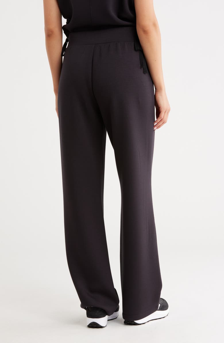 Z by Zella Whisper Knit High Waist Pants, Alternate, color, Black