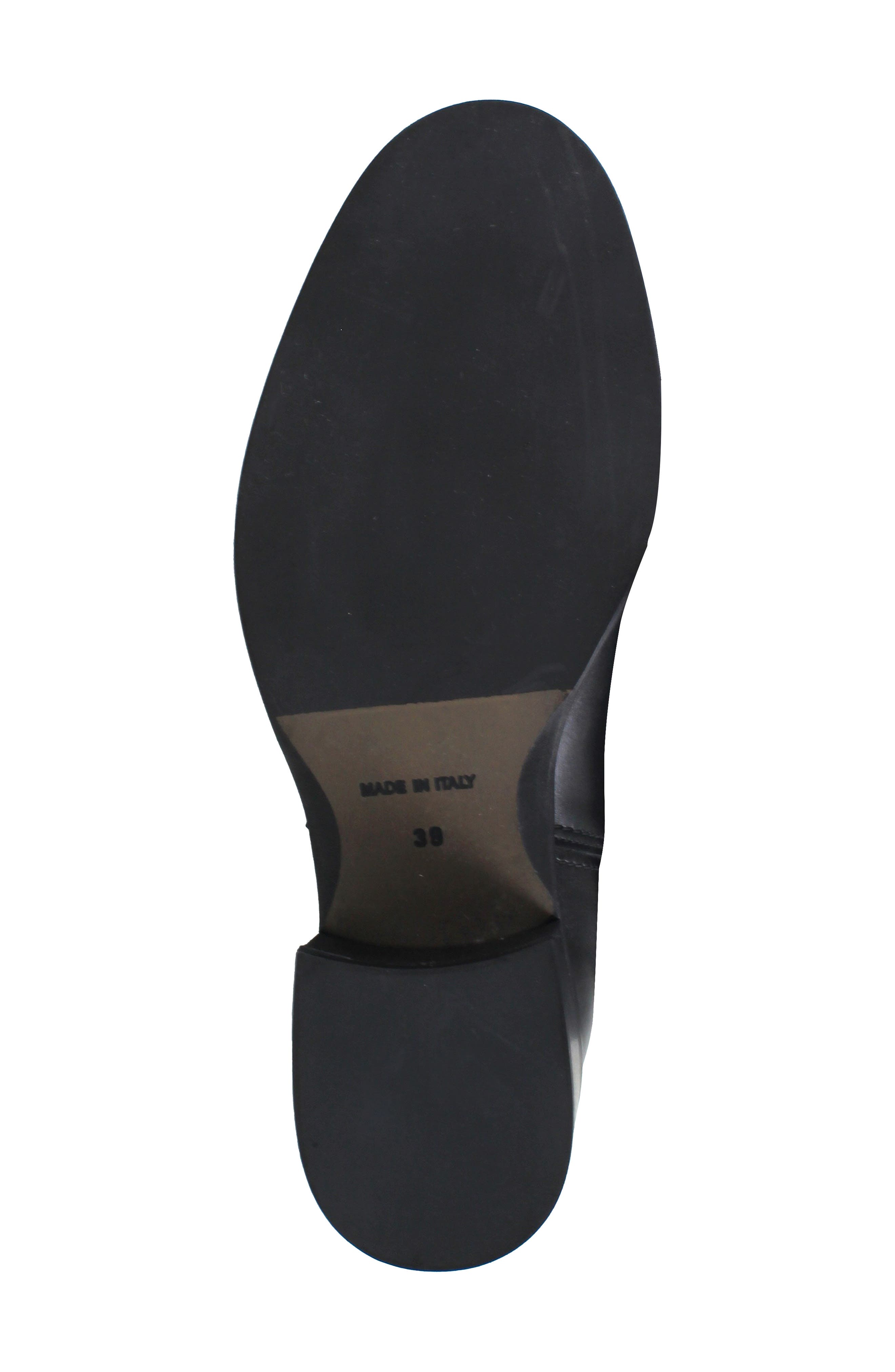 Isle Knee High Boot, Alternate, color, BLACK LEATHER