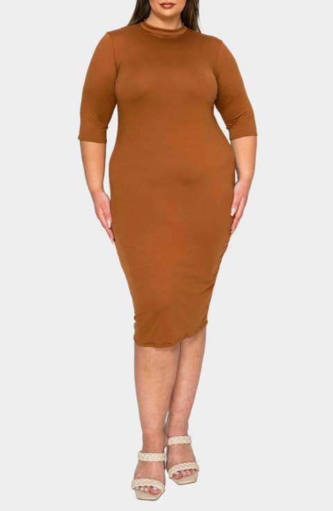 Mindy Faux Wrap Bodycon Mindy Faux Wrap Bodycon