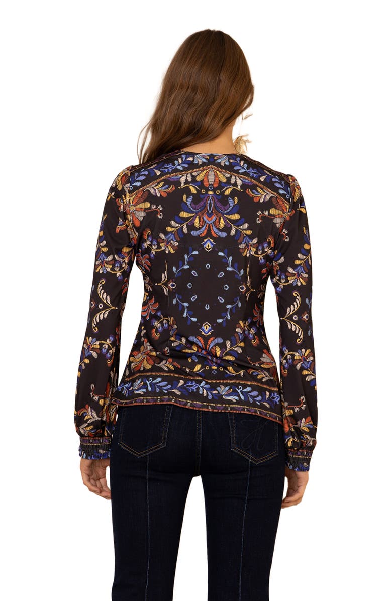 Hale Bob Goldie Jersey Top, Alternate, color, 