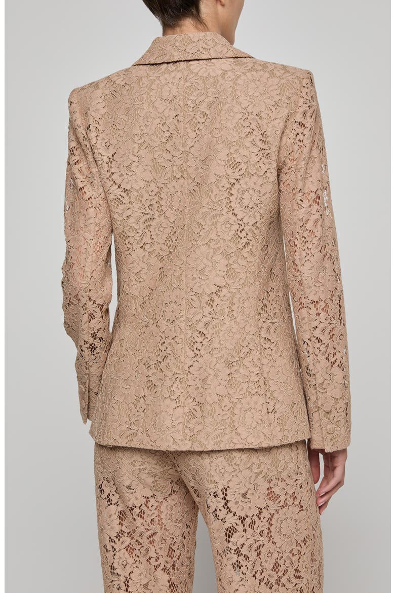 Chamberlain Lace Blazer, Alternate, color, CAPPUCCINO