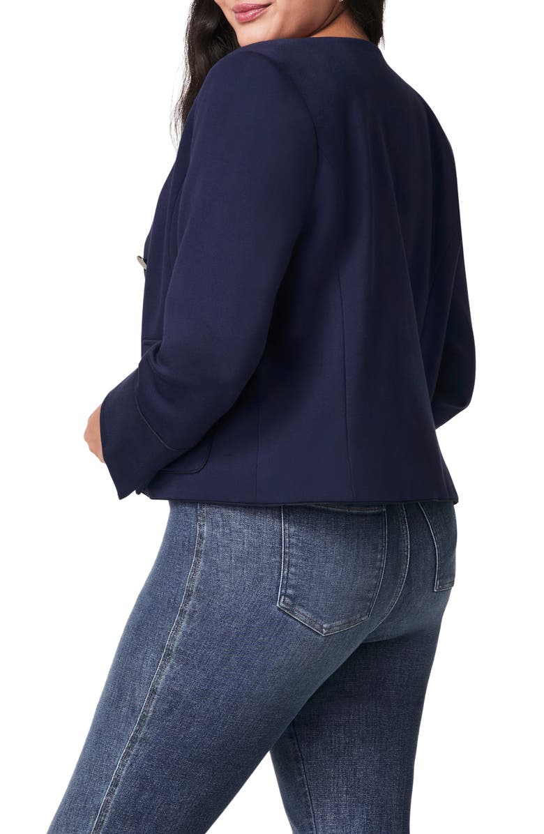 SPANX<sup>®</sup> Ponte Bomber Jacket, Alternate, color, Navy