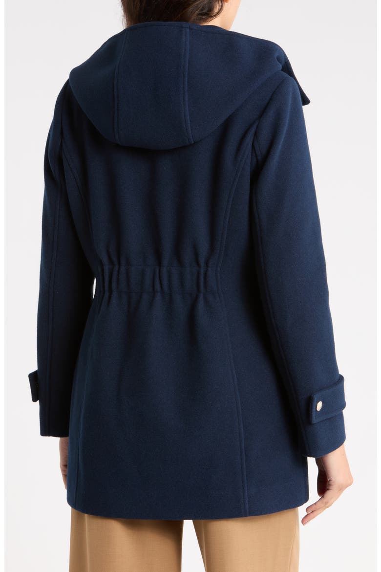 Faux Wool Zip Coat with Hood, Alternate, color, MIDNIGHT
