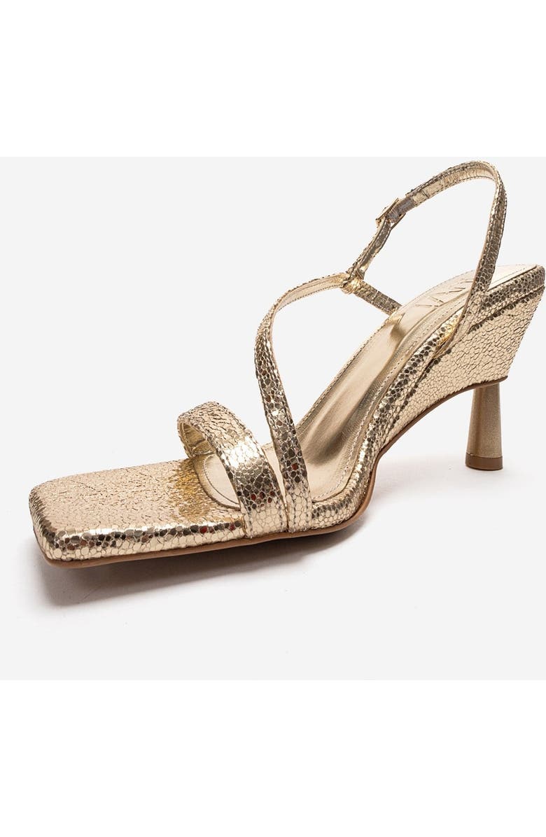 Prologue Shoes Jolene Stiletto Sandal, Alternate, color, Gold Glitter