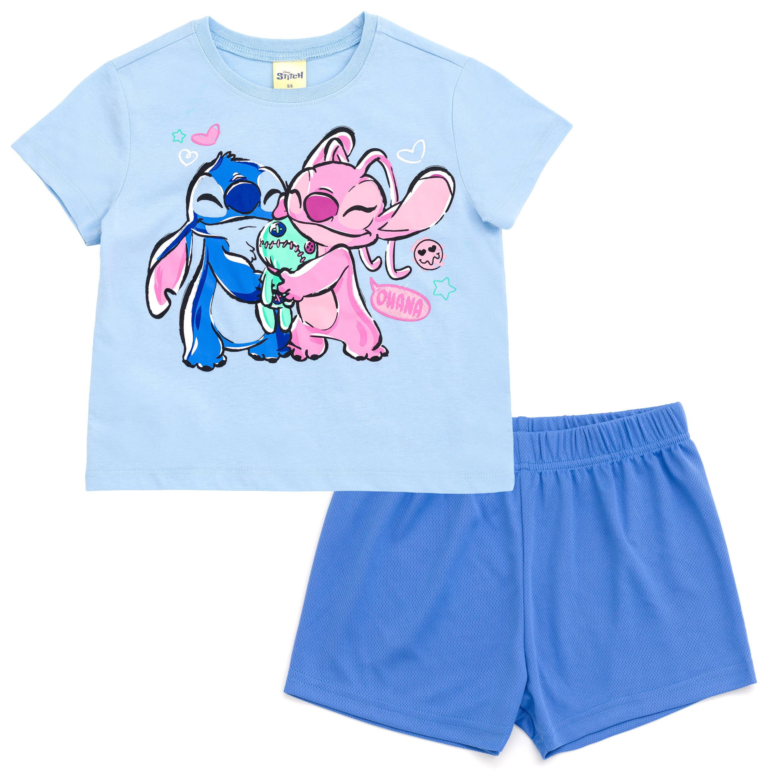 Sky Blue Stitch Angel