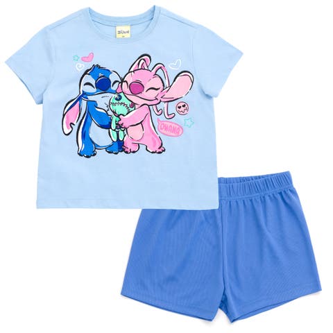 T-Shirt & Mesh Shorts Set