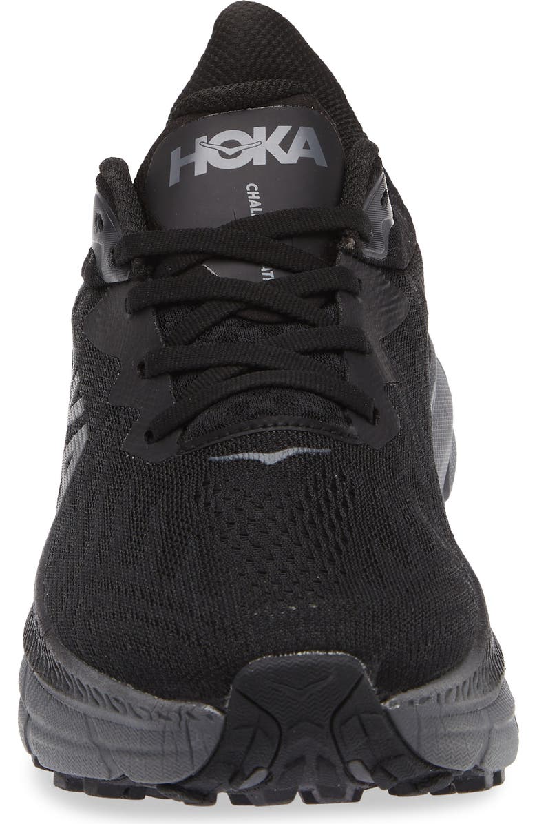 HOKA Challenger 7 Running Shoe, Alternate, color, Black / Black / Black