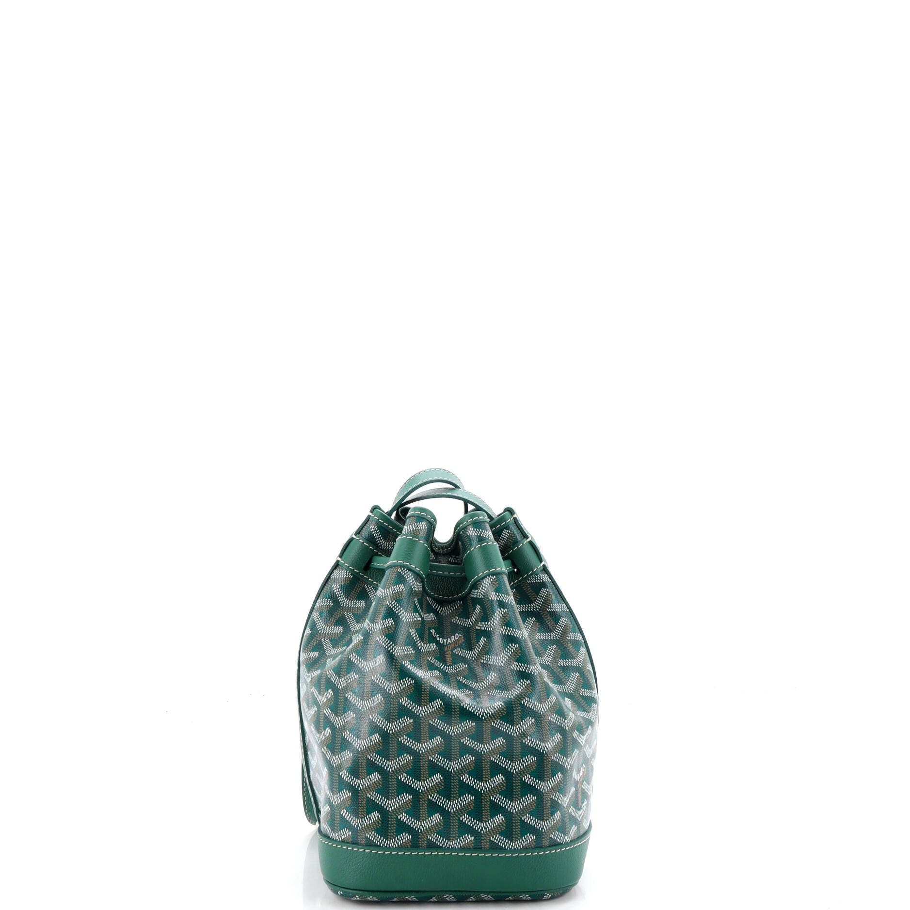 Petit Flot Bucket Bag Coated Canvas PM, Alternate, color, Green