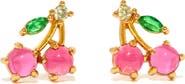 Girls Crew Cherry Stud Earrings
