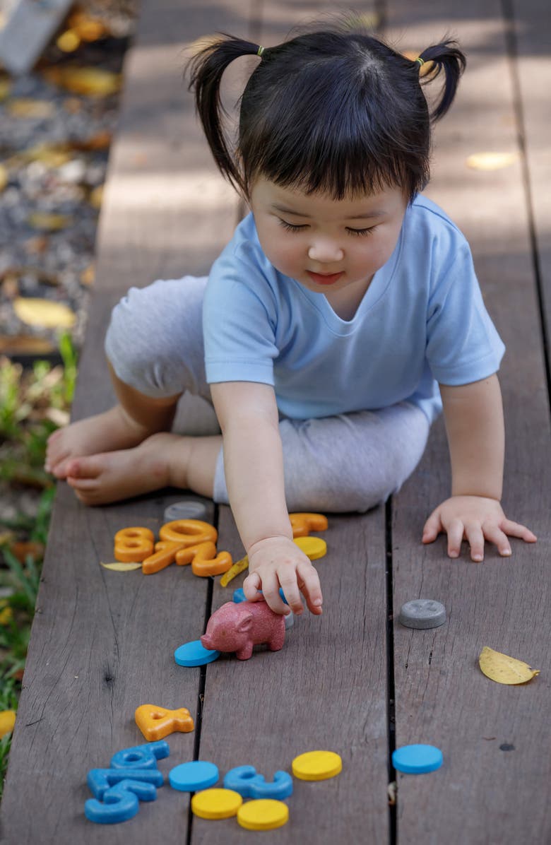 PlanToys<sup>®</sup> Numbers & Symbols Playset, Alternate, color, Assorted