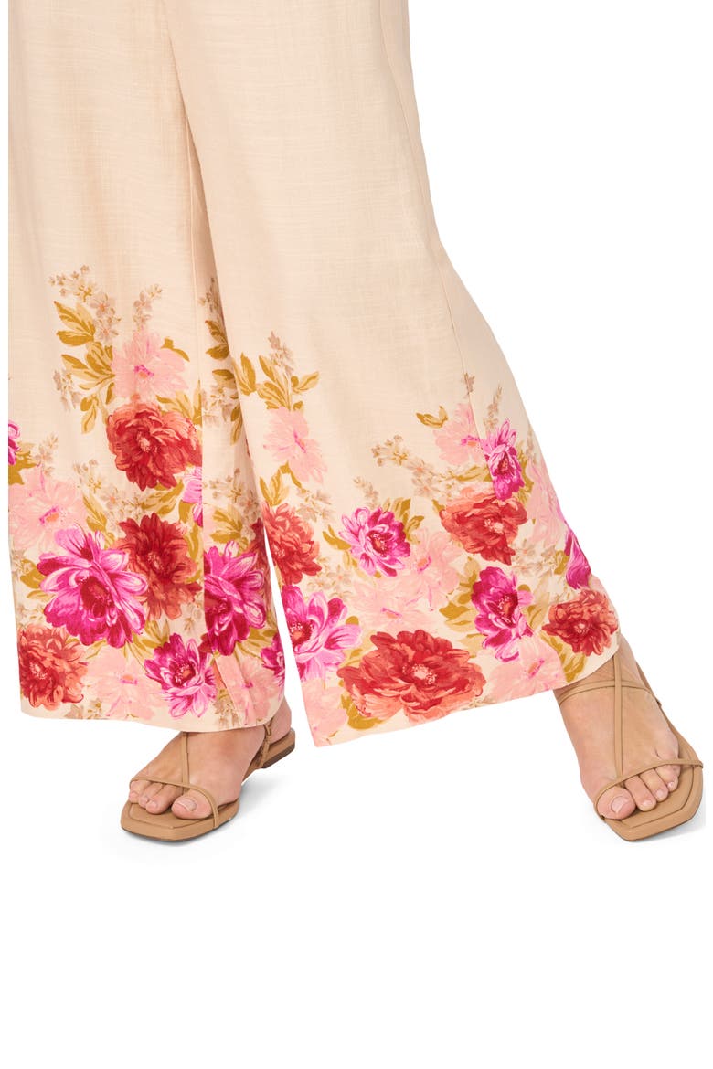 Easy Wide Leg Pants, Alternate, color, BUTTERCREAM