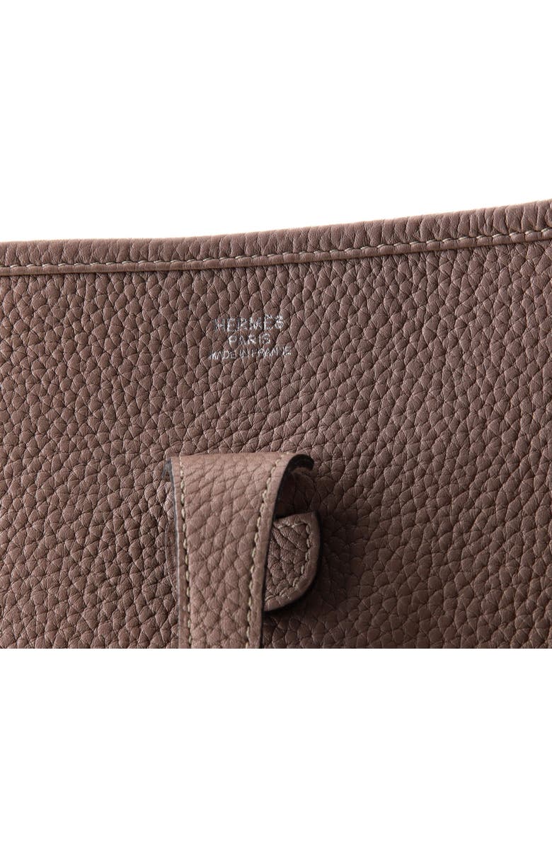 Pre-Owned Hermes Evelyne Bag Gen III Clemence PM, Alternate, color, Gris Tourterelle