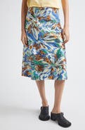 Rabanne Sequin Embroidered Floral Skirt