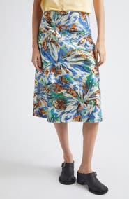 Rabanne Sequin Embroidered Floral Skirt